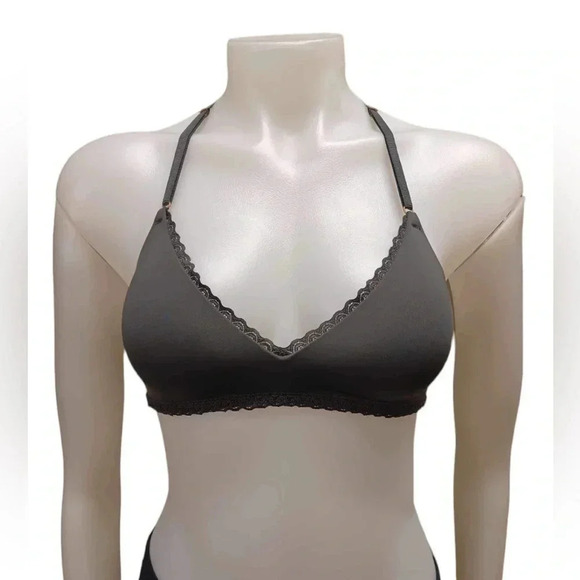 Aerie Charcoal Bralette Size 34B - Picture 1 of 6